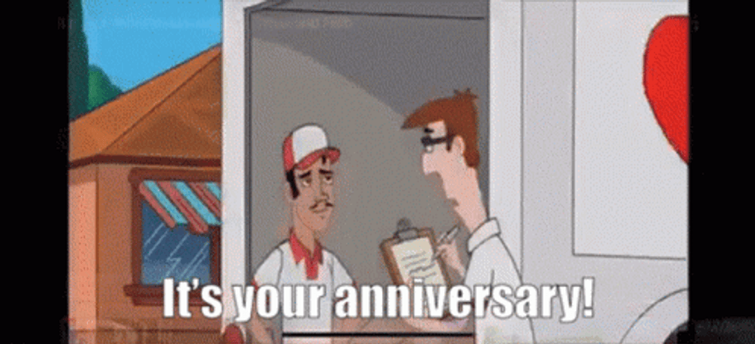 Dancing Heart Happy Anniversary Meme GIF