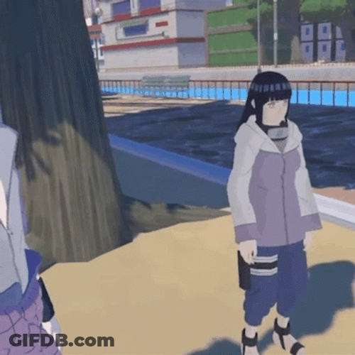 Dancing Hinata Hyuga GIF