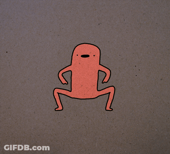 Dancing Hot Dog Leg Shake GIF
