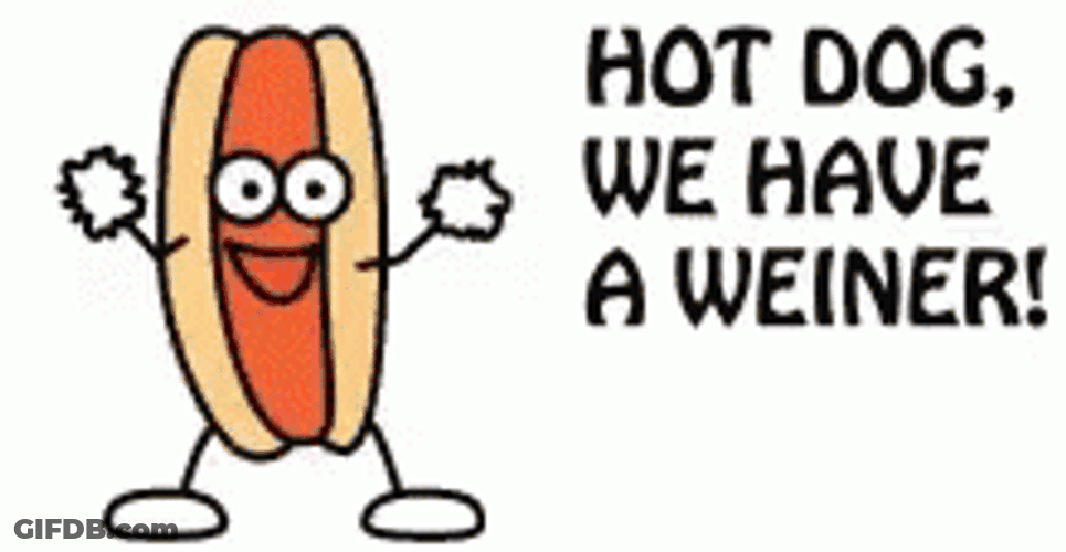 Dancing Hot Dog Winner GIF