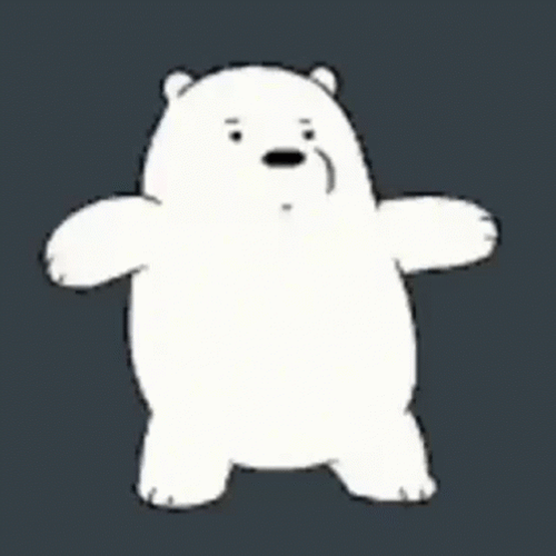 Dancing Ice Bear GIF