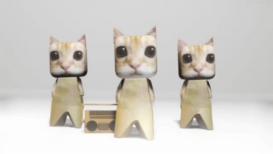 Dancing In Unison El Gato Meme GIF