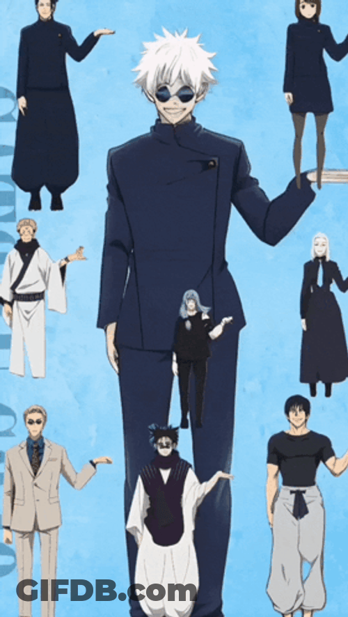 Dancing Jjk Characters GIF