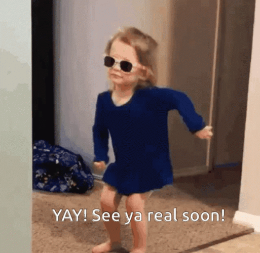 Dancing Kid See You Soon GIF