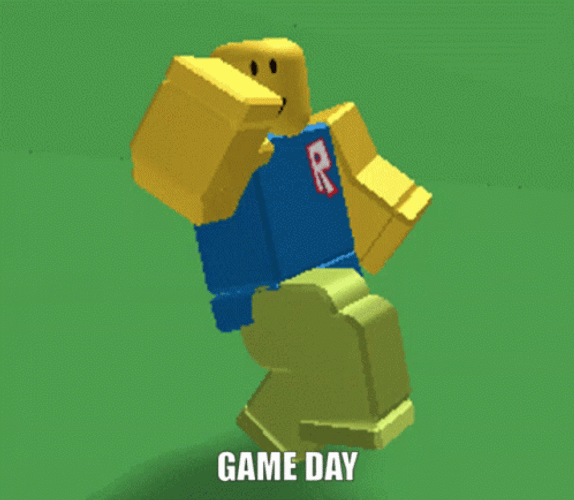 Dancing Lego Game Day GIF
