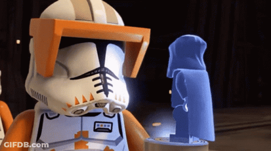 Dancing Lego Star Wars Group GIF