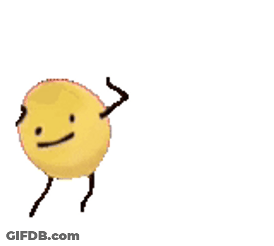 Dancing Lemon Animation GIF