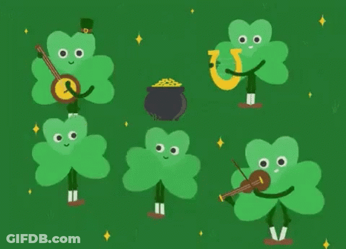 Dancing Leprechaun GIF