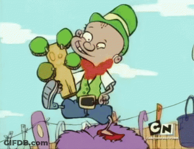 Dancing Leprechaun Ed Edd And Eddy GIF