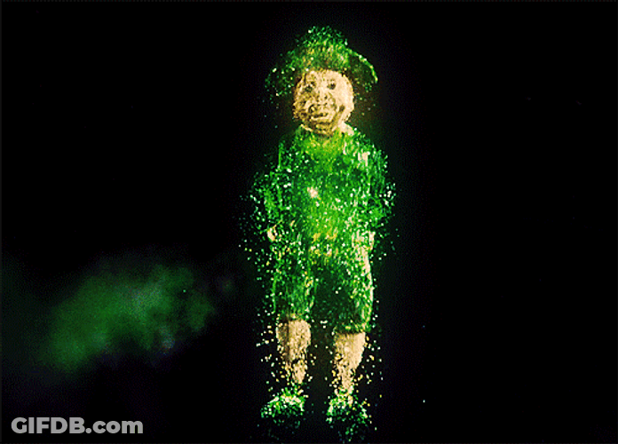 Dancing Leprechaun Glittery Irish Dance GIF