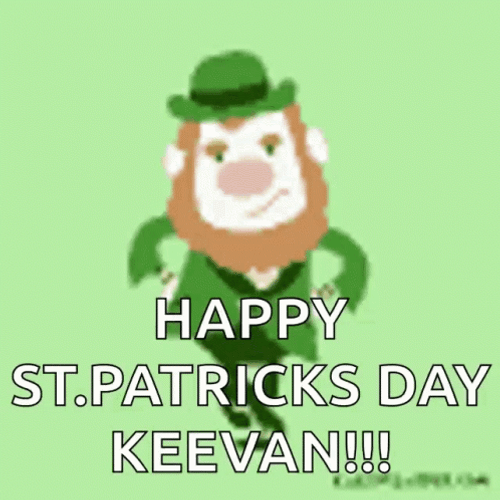 Dancing Leprechaun Happy St Patrick's Day GIF