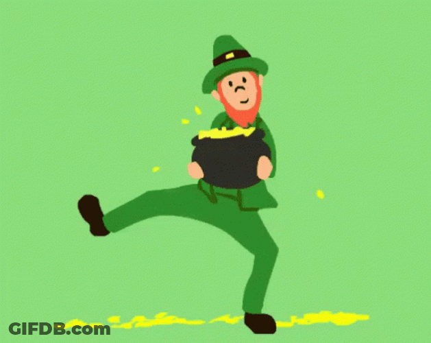 Dancing Leprechaun Happy St Patrick's Day Dance GIF