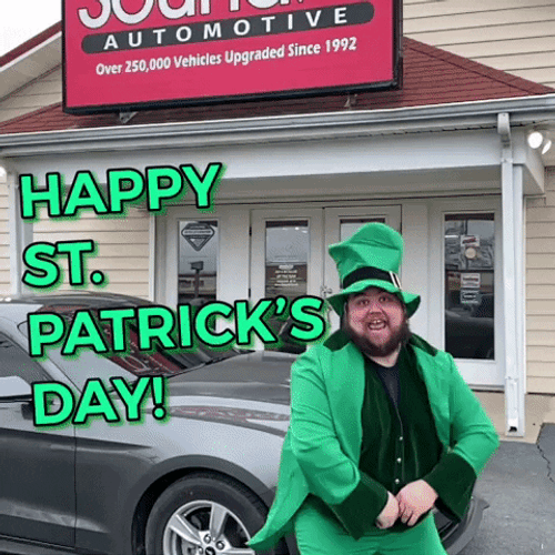 Dancing Leprechaun Happy St Patrick's Day Happy Dance GIF