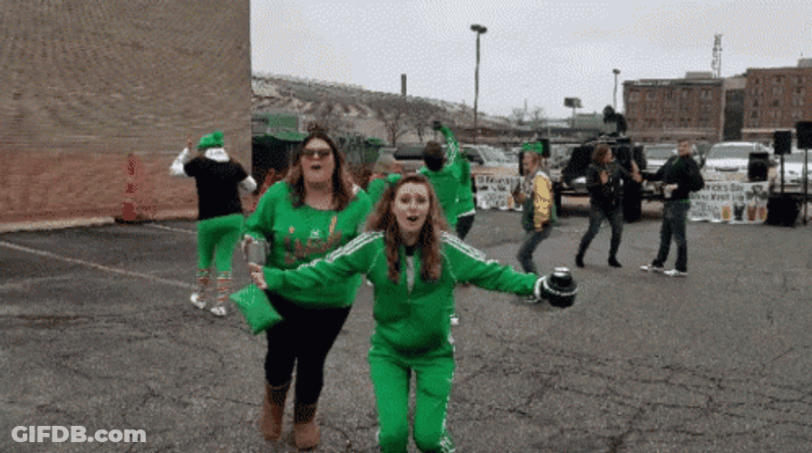 Dancing Leprechaun GIF