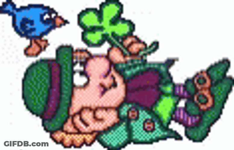 Dancing Leprechaun GIF