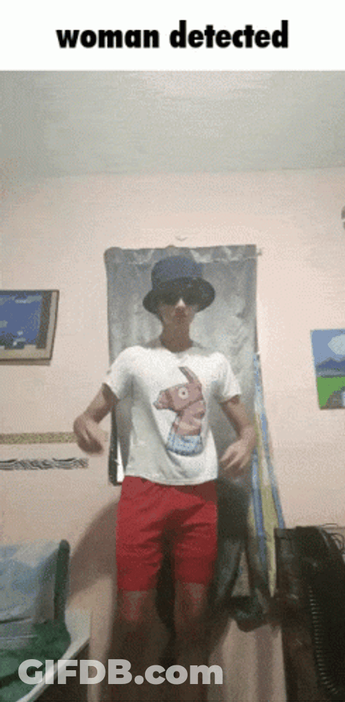 Dancing Man Female Women Detected GIF