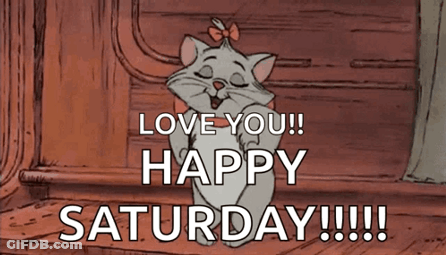 Dancing Marie Weekend Meme GIF
