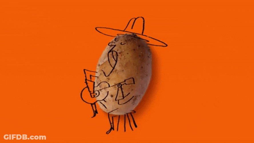 Dancing Mexican Potato GIF