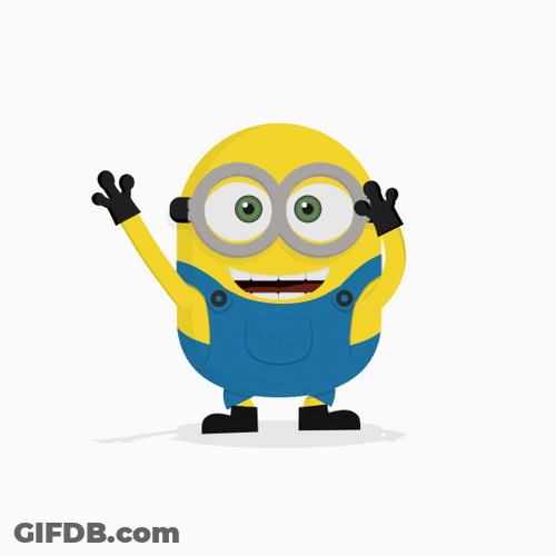 Dancing Minion Animation GIF