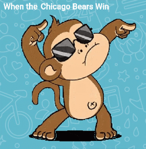 Dancing Monkey With Glasses GIF