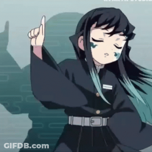Dancing Muichiro Tokito GIF