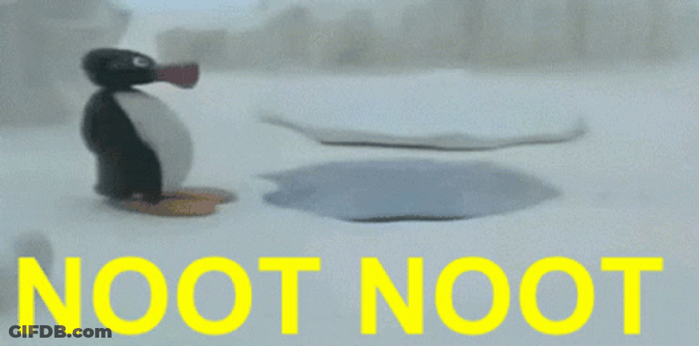 Dancing Noot Noot Meme GIF