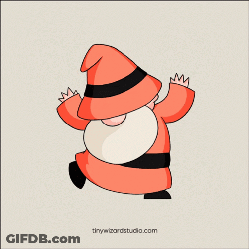 Dancing Orange Wizard GIF
