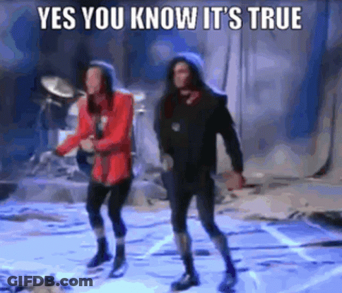 Dancing People With Yes You Know It's True GIF