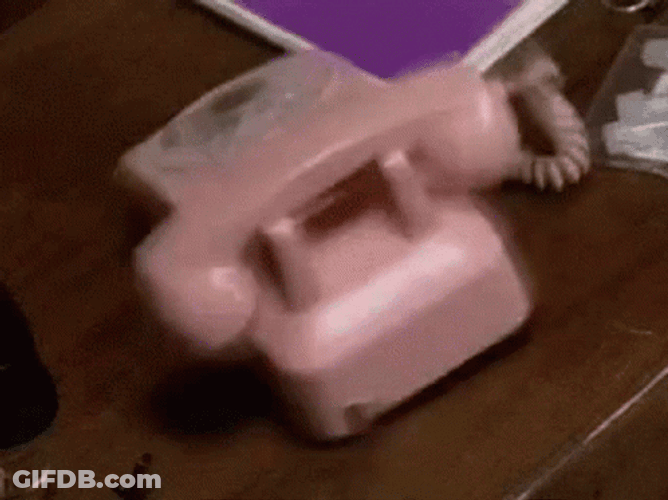 Dancing Phone Ringing GIF