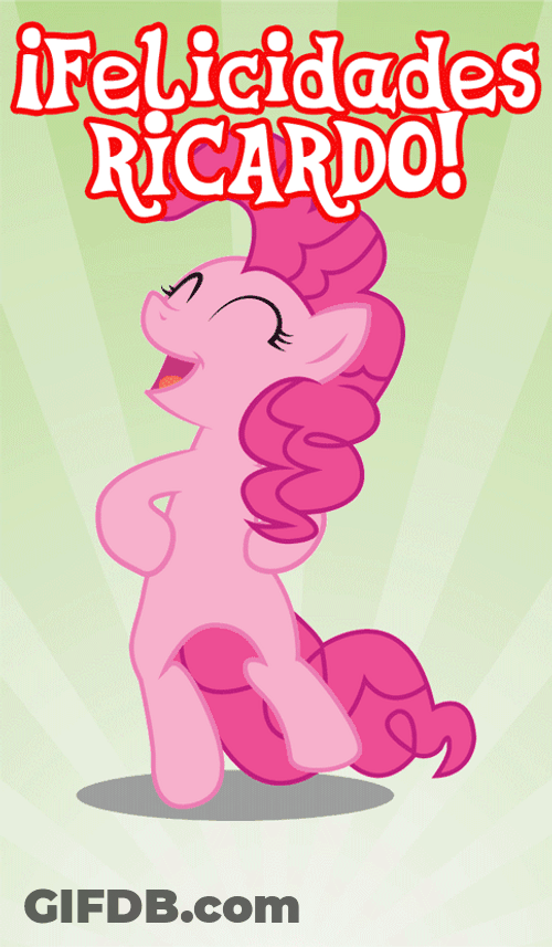 Dancing Pink Pony Ricardo GIF