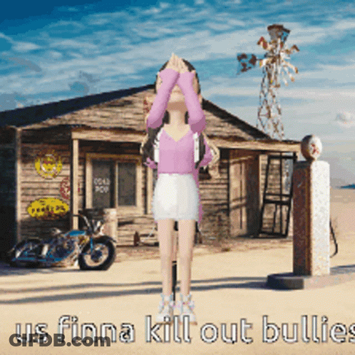 Dancing Pink Shirts GIF