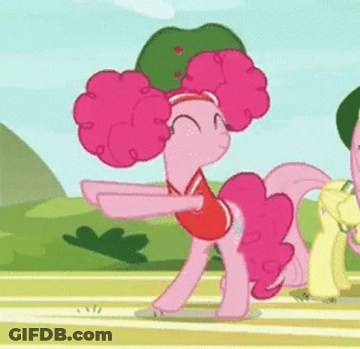 Dancing Pinkie Pie GIF