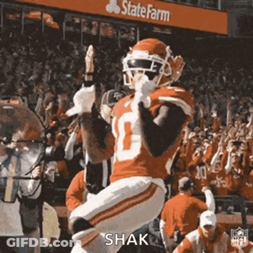Dancing Player Football Is Back Let's Celebrate GIF