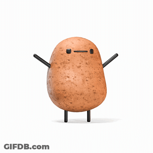 Dancing Potato GIF