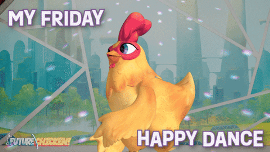 Dancing Potato My Friday Happy Dance GIF