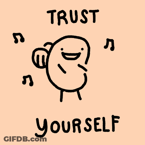 Dancing Potato Trust Yourself GIF