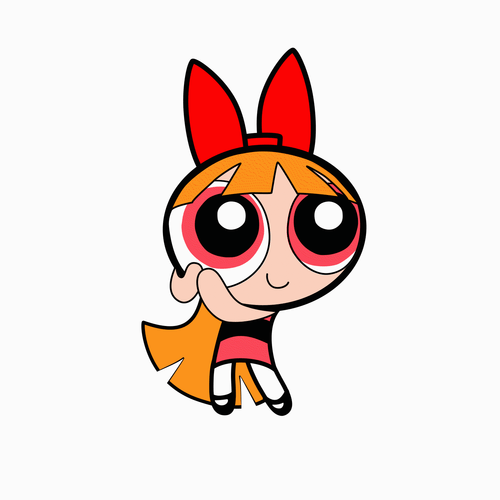 Dancing Powerpuff Girls Blossom GIF