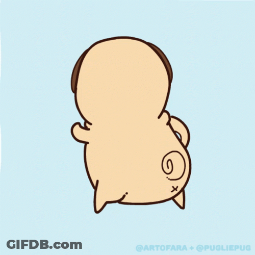 Dancing Pug GIF