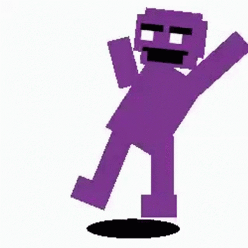 Dancing Purple Guy Fnaf World GIF