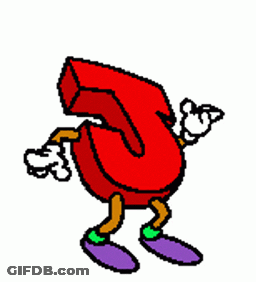 Dancing Red Letter J GIF
