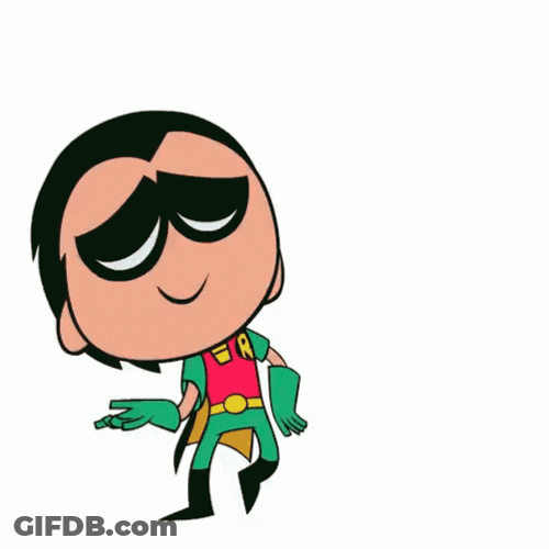 Dancing Robin Feeling The Beat GIF