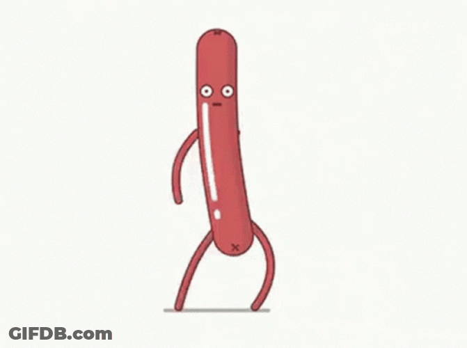 Dancing Sausage GIF