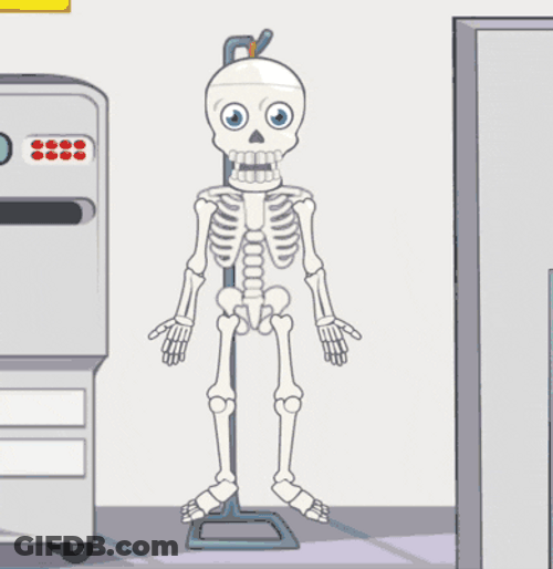 Dancing Skeleton Kid Meme GIF