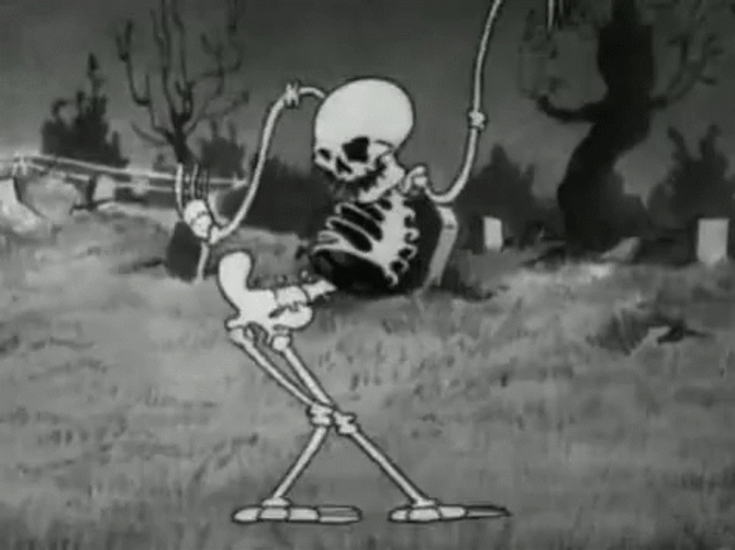 Dancing Skeleton Spooky Tuesday GIF