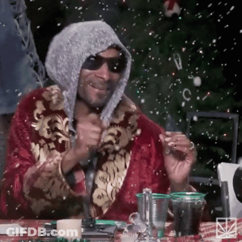 Dancing Snoop Dogg Snow GIF