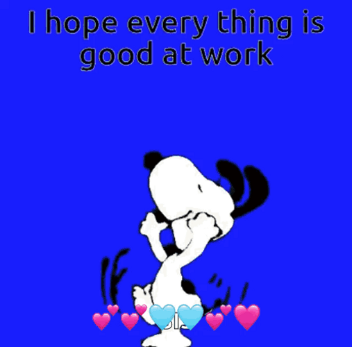 Dancing Snoopy Changing Hue GIF