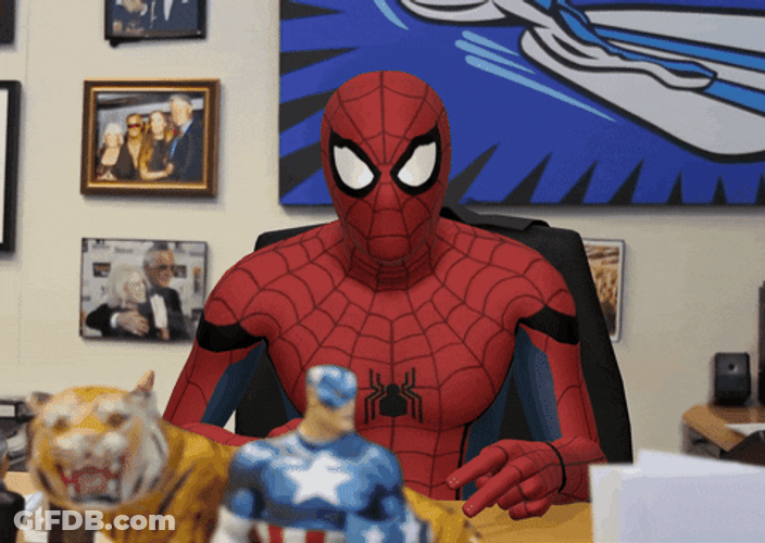 Dancing Spiderman 80S Dance GIF