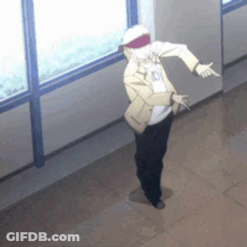 Dancing TK Of Angel Beats GIF