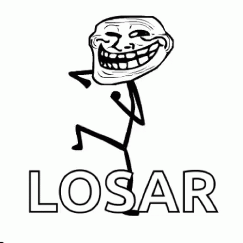 Dancing Troll Stick Figure GIF