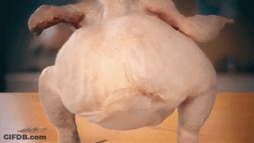 Dancing & Twerking Marinated Turkey Meme GIF